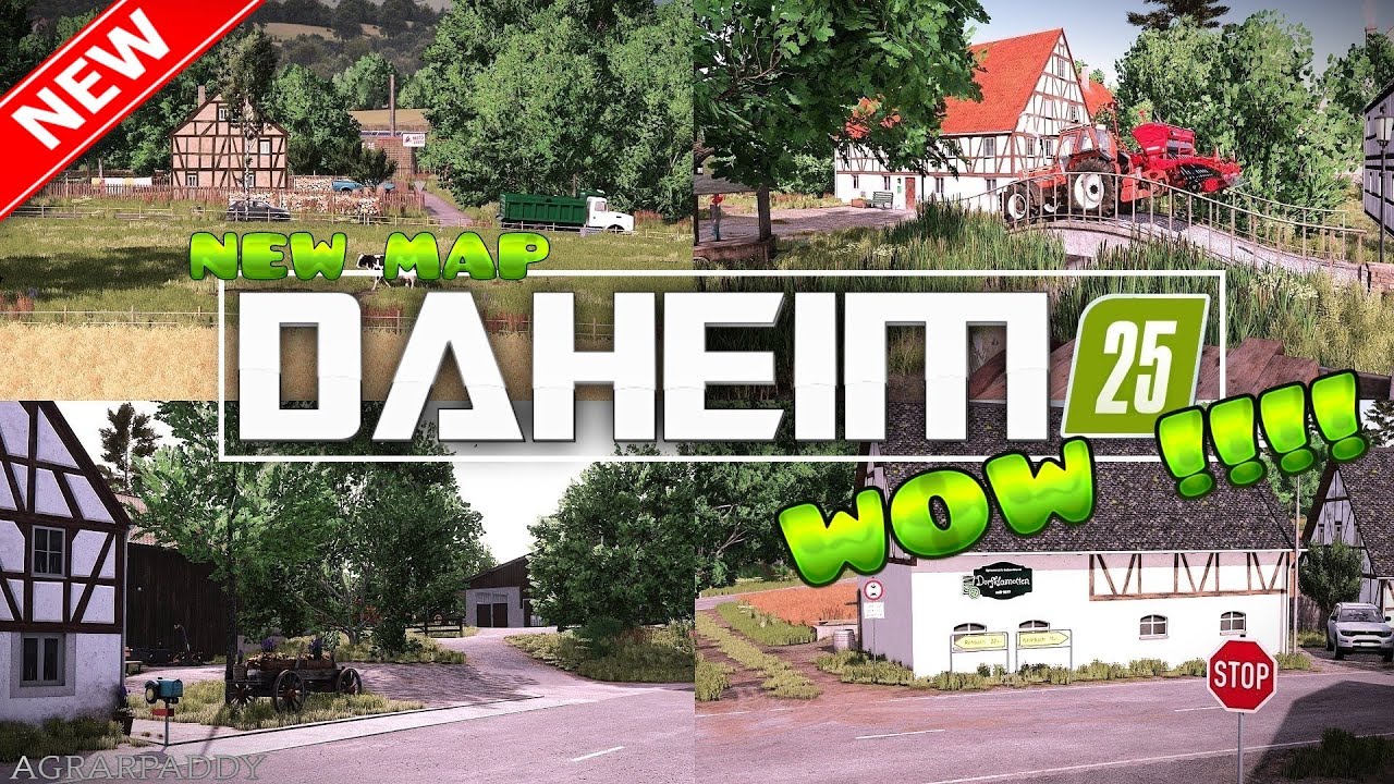 LS25🆕New Map: Daheim - MEGA !!!! - Alle Infos - F&uuml;r alle✅#FS25 #LS25