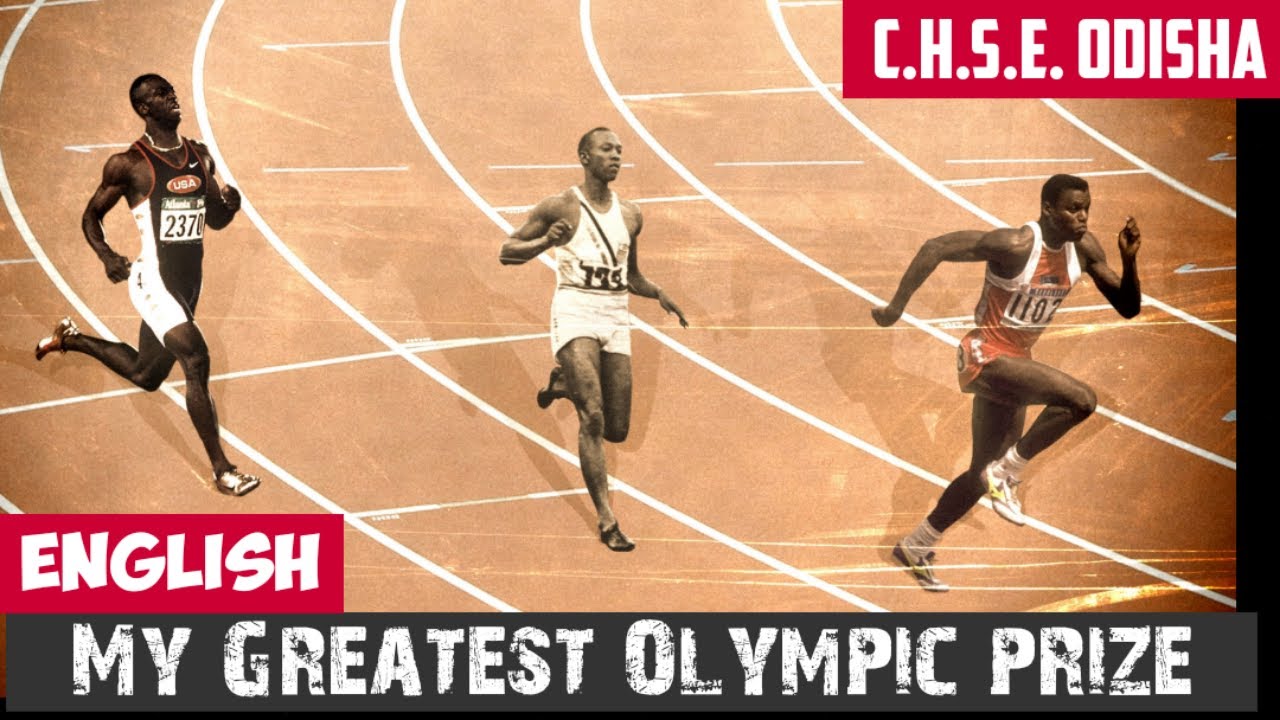 My Greatest Olympic prize.  Jesse Owens.. full explanation ... CHSE /ICSE