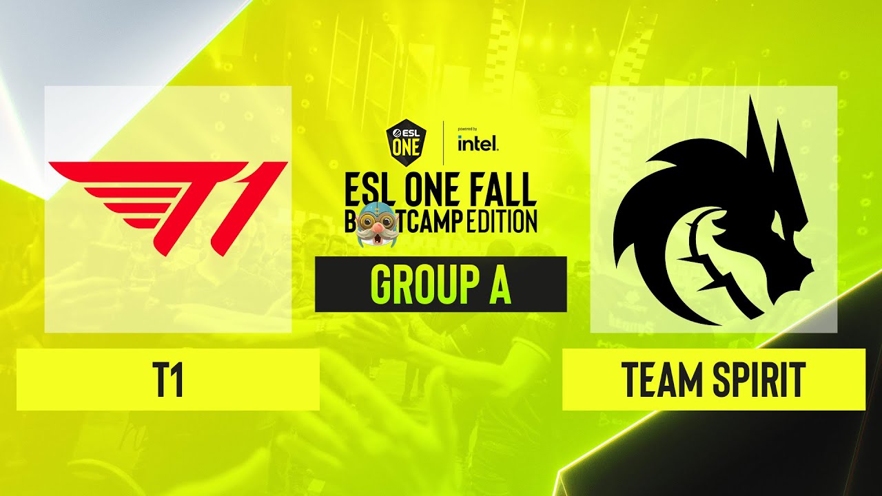 Dota2 - T1 vs. Team Spirit - Game 1 - ESL One Fall 2021 - Group A