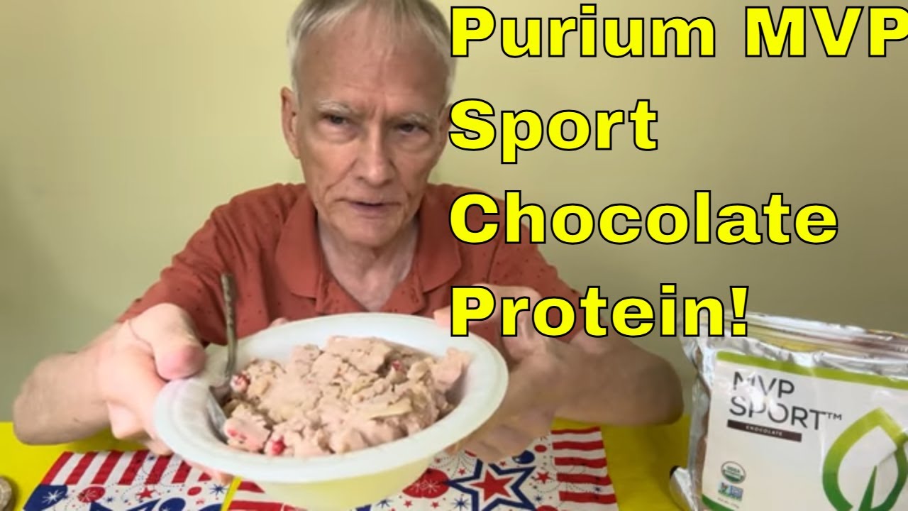 ASMR: Шоколадный протеин Purium MVP Sport Terra Pouch!