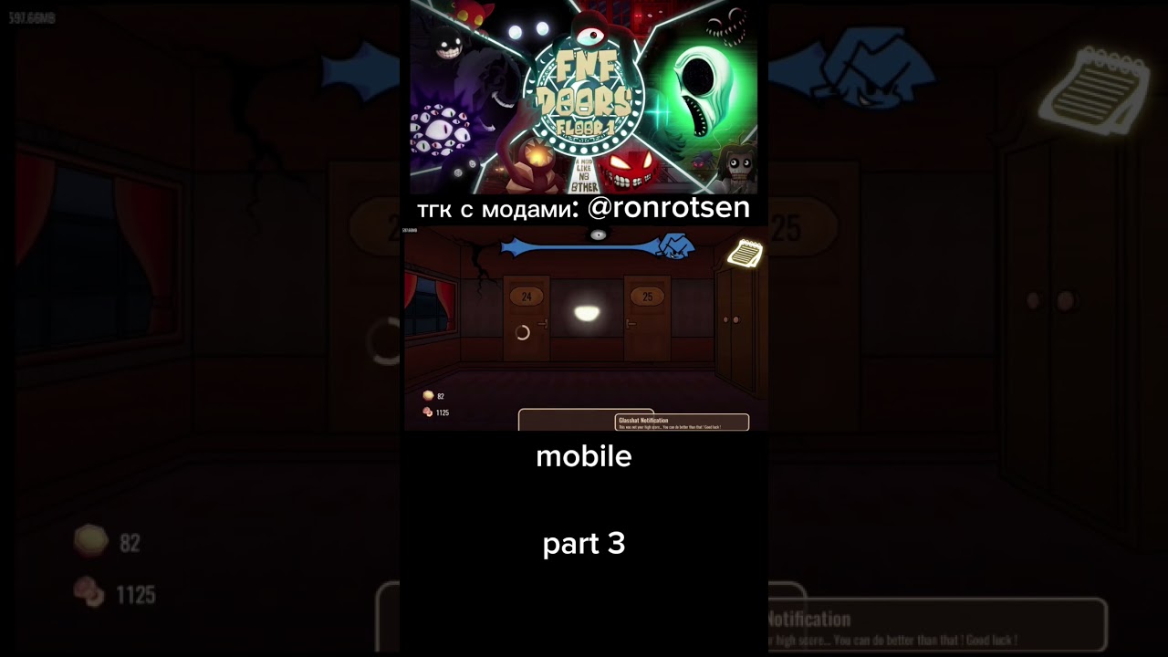 fnf Doors full video on the channel 