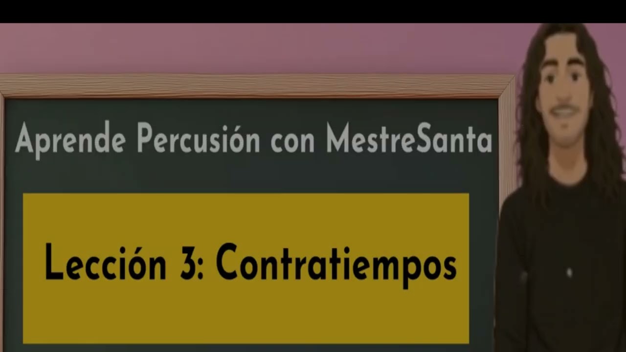 3ª Lección de Percusión escolar
