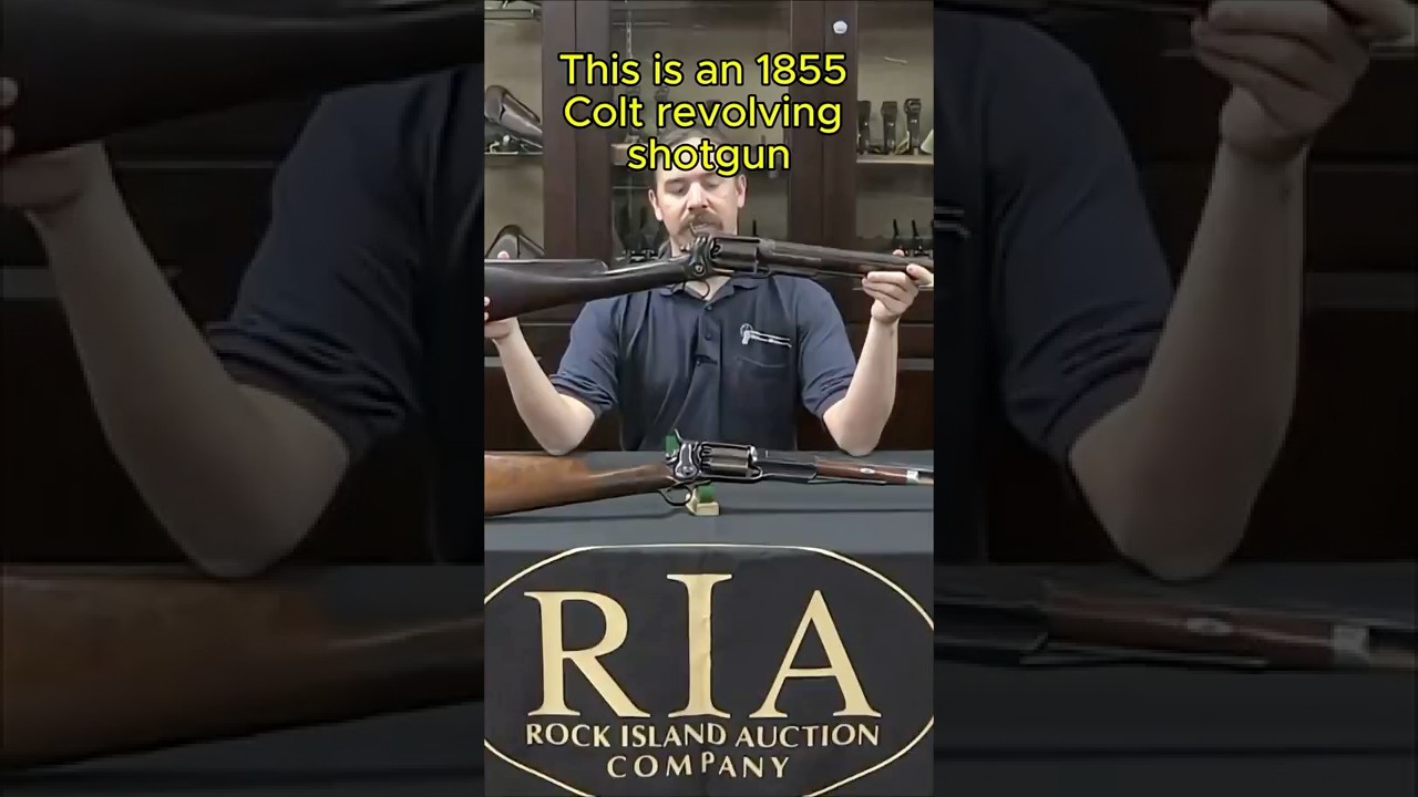 Colt 1855 10-Gauge Revolving Shotgun