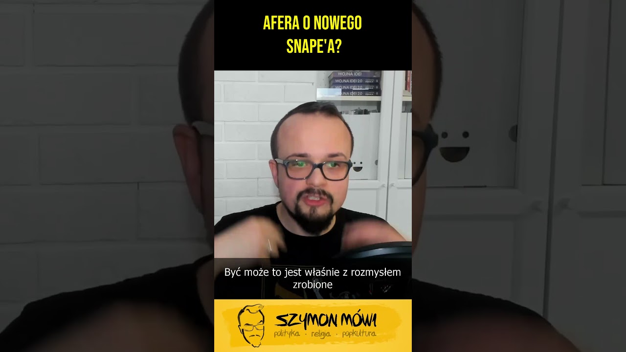Afera o nowego Snape'a w Harrym Potterze? #ciekawostki #harrypotter #kultura
