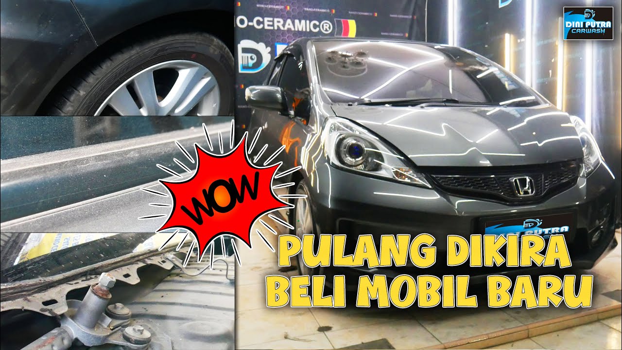 AUTO STERIL BEBAS KUMAN FULL DETAILING HONDA JAZZ RS