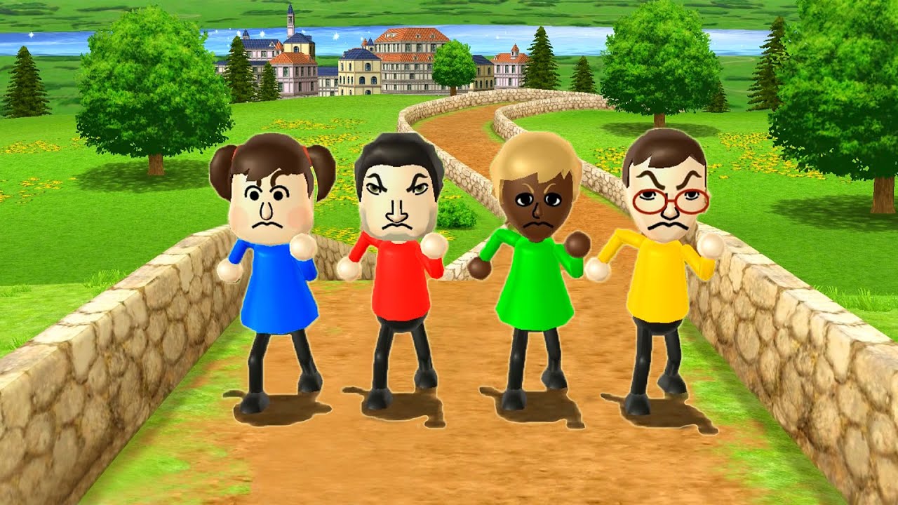 Wii Party Minigames - Miranda Vs Pablo Vs Stéphanie Vs Hiromasa (Master Difficulty)