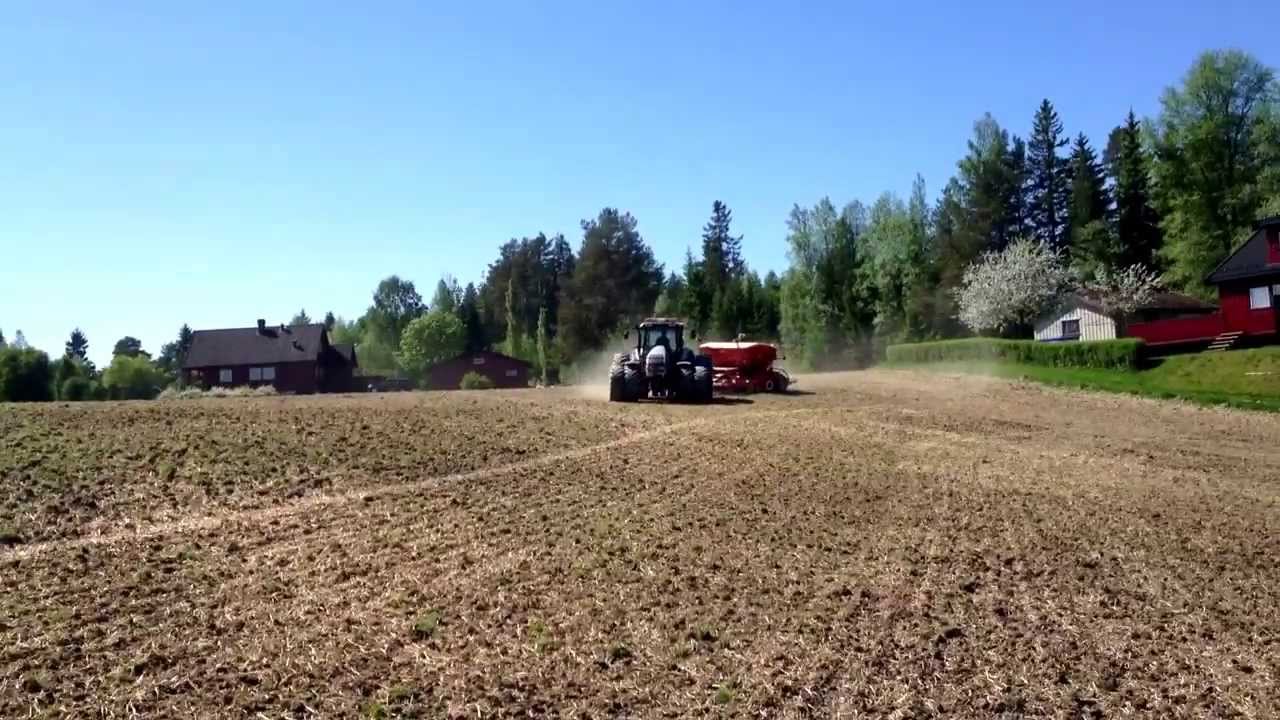 Valtra T160 Vaderstad Rapid