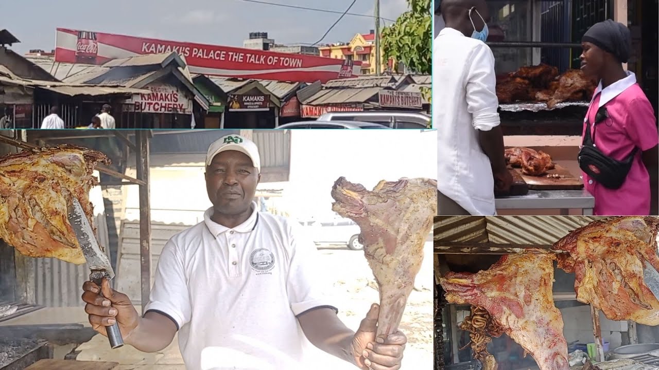 Awinja made us visit Kamaki's | Delicious Nyama Choma (Mbuzi) | Foodie Geng
