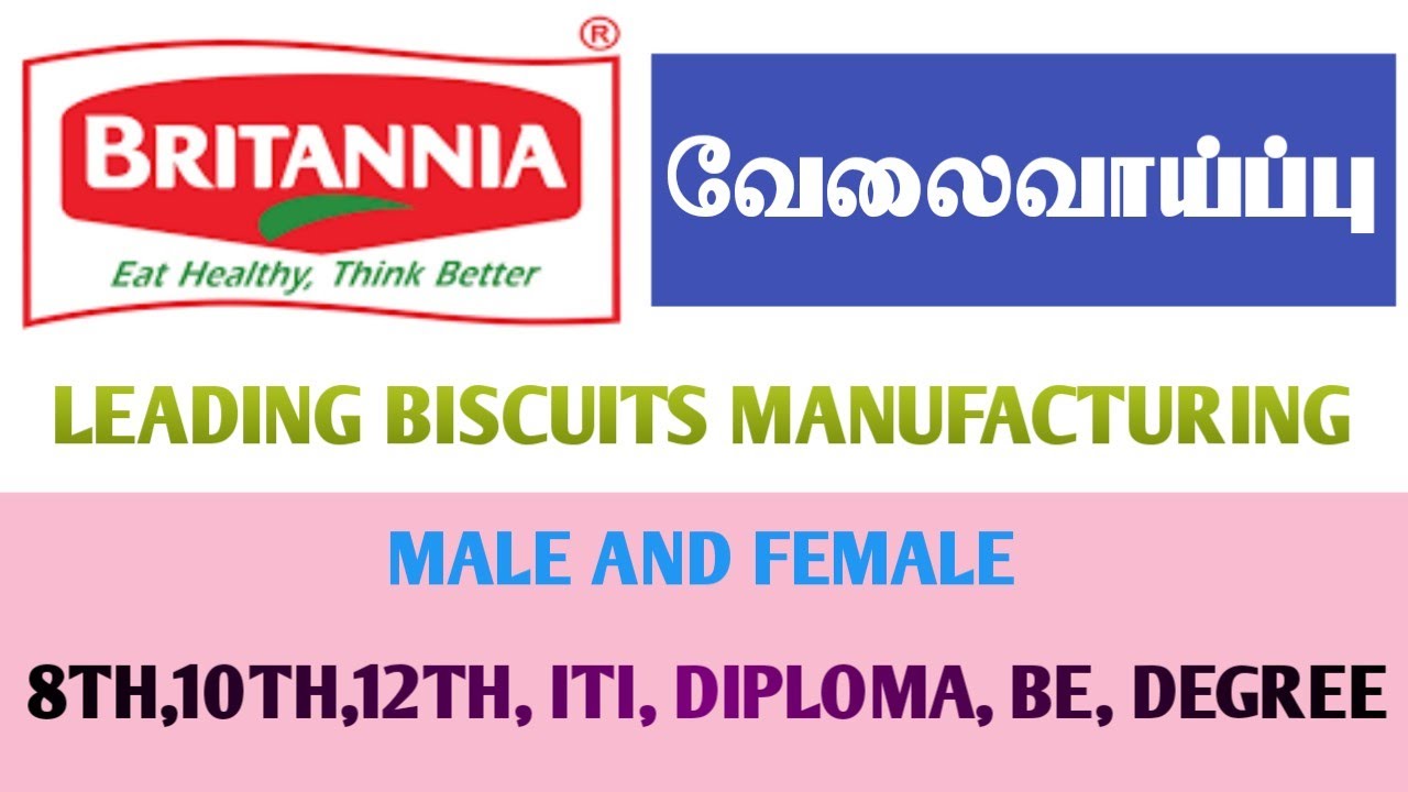 Britannia biscuits manufacturing industry|Jobs openings 2021