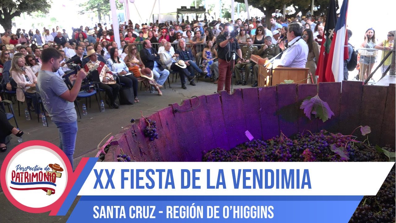 Perspectiva de Patrimonio — XX Fiesta de la Vendimia (Santa Cruz)