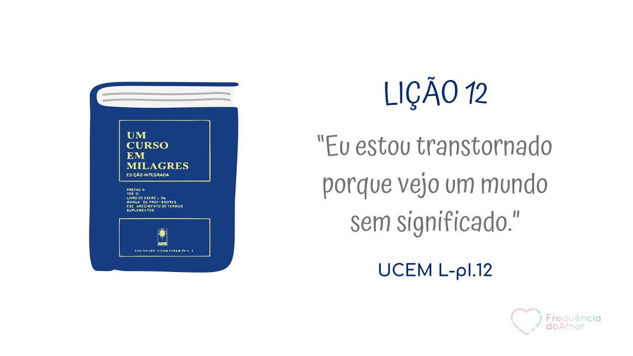 LIÇÃO 12 do Livro de Exercícios de 