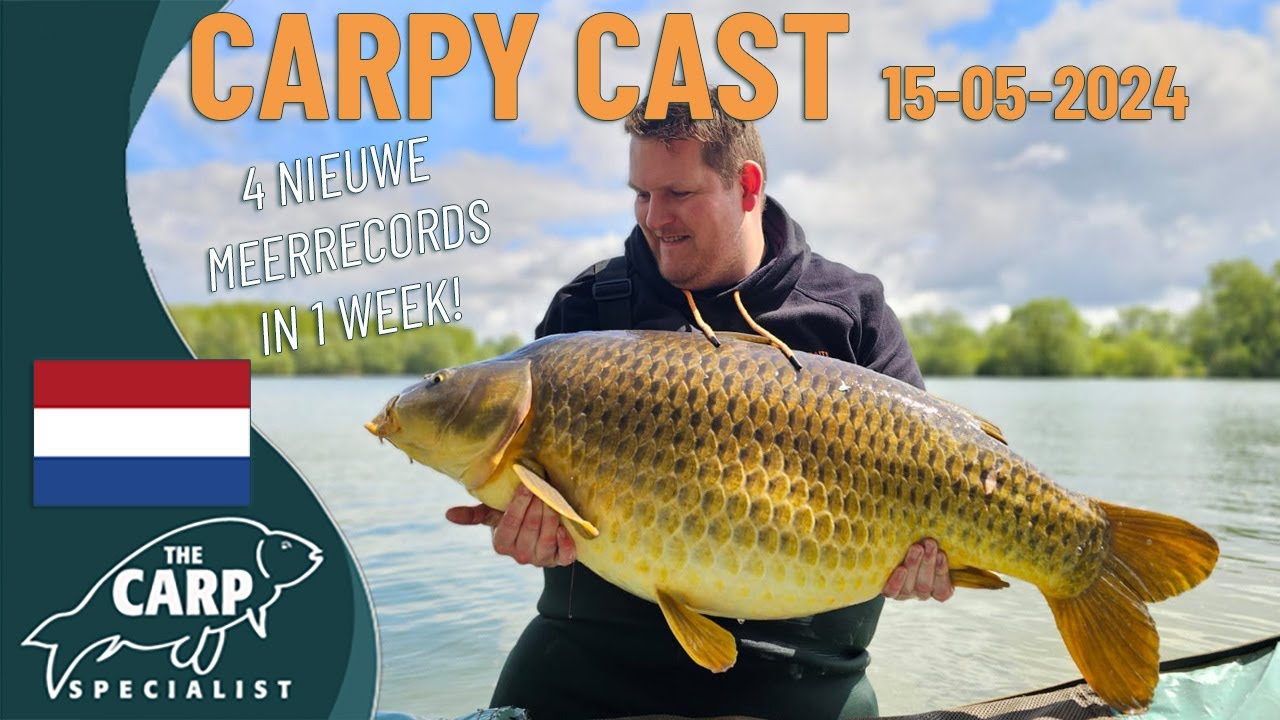 The Carpy Cast - 15-05-2024 - Nieuw meerrecord op Livardiere: 32,5kg schubkarper!