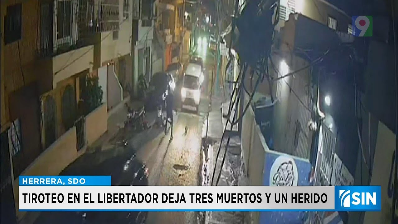 Tres muertos y un herido durante tiroteo en El Libertador de Herrera | Primera Emisión SIN