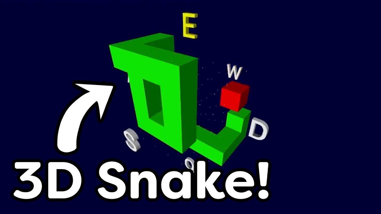 I Made Snake, but it's 3D