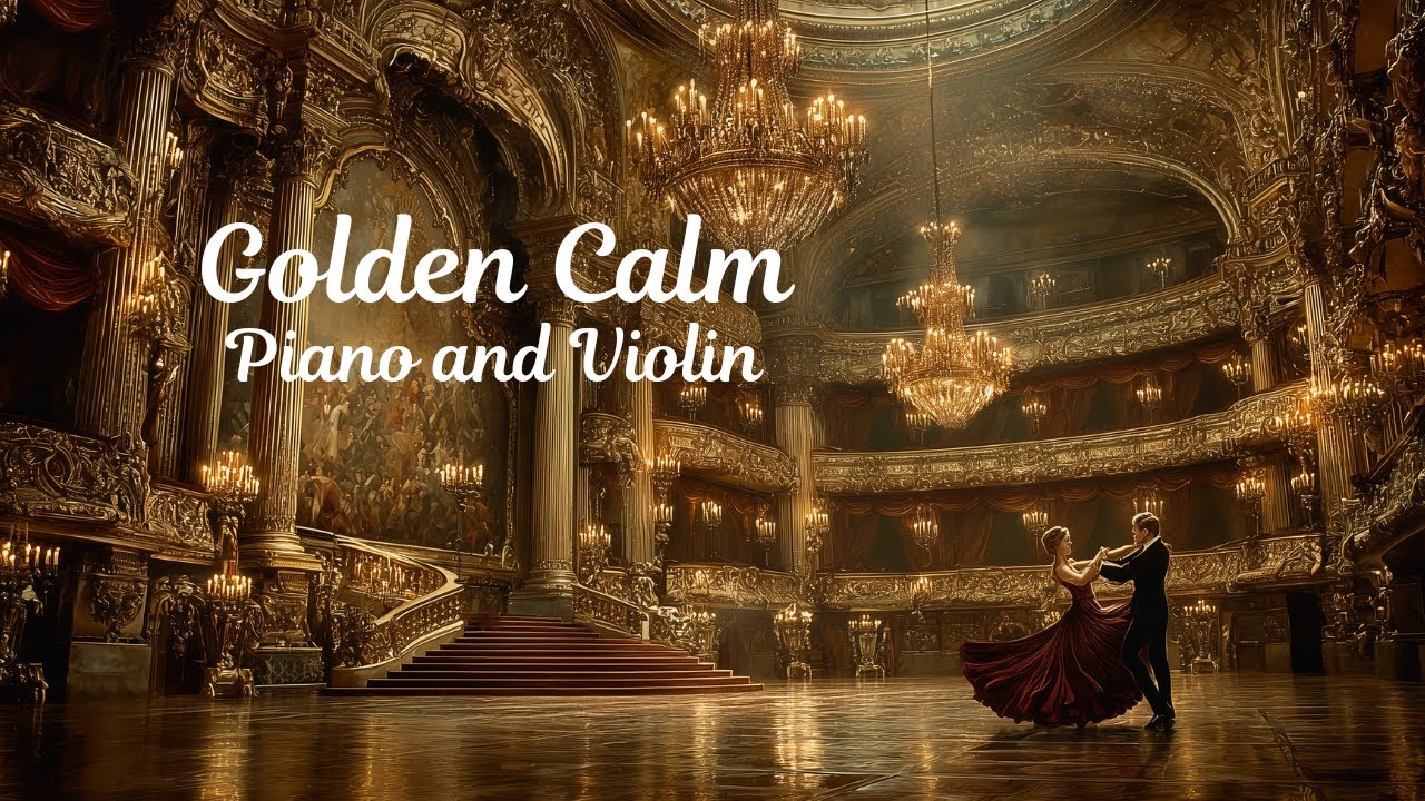Dancing in Happiness | Piano & Violin | Reading, Writing, Relaxation & Calm