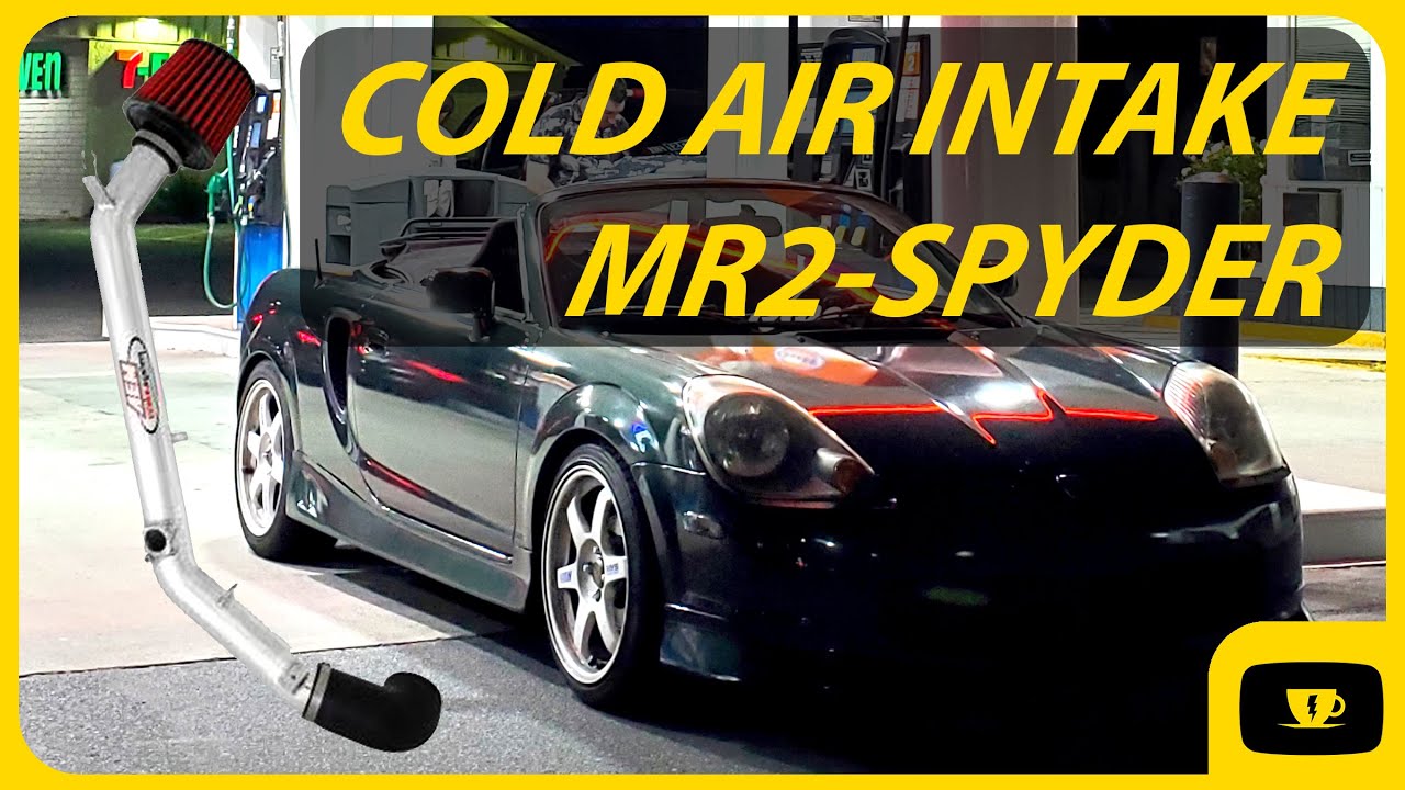 AEM Cold Intake install : MR2 Spyder (a.k.a MRS)