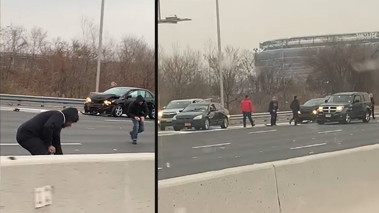 Nearly $300,000 missing after truck spilled money on New Jersey highway