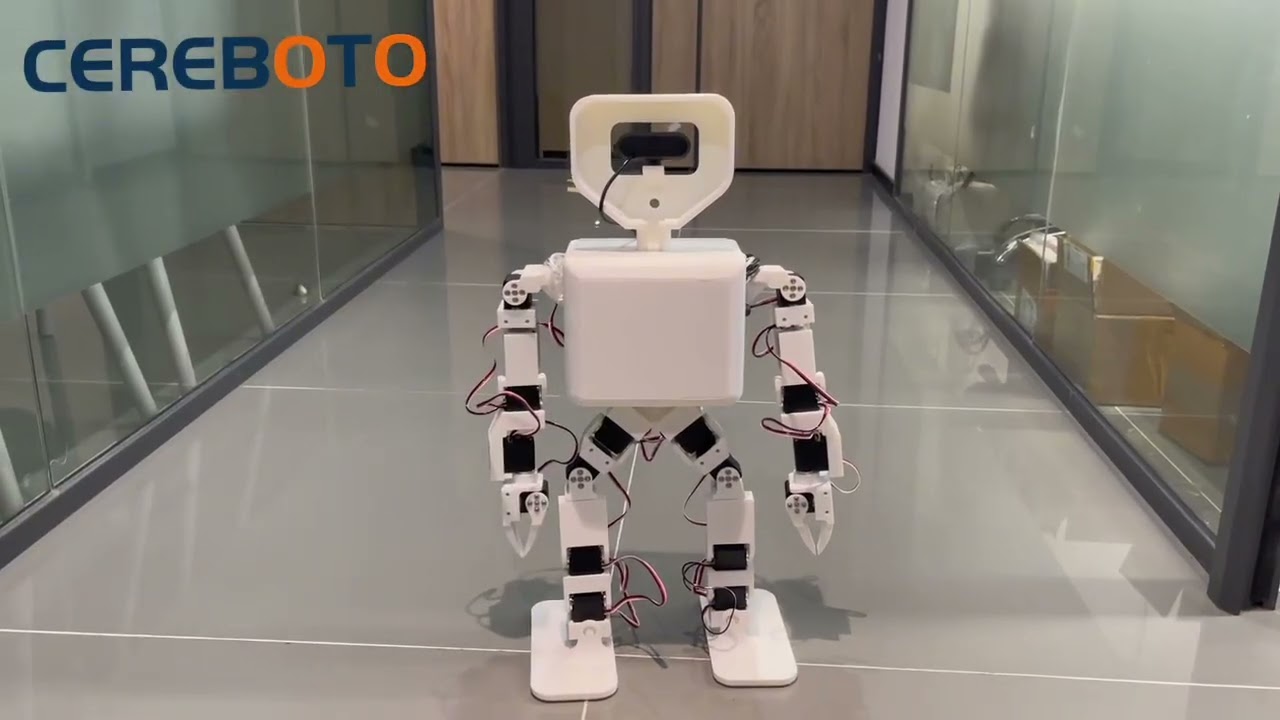 Humanoid Robot Prototype Walking & Motion Demo | Exploring Embodied AI Robotics