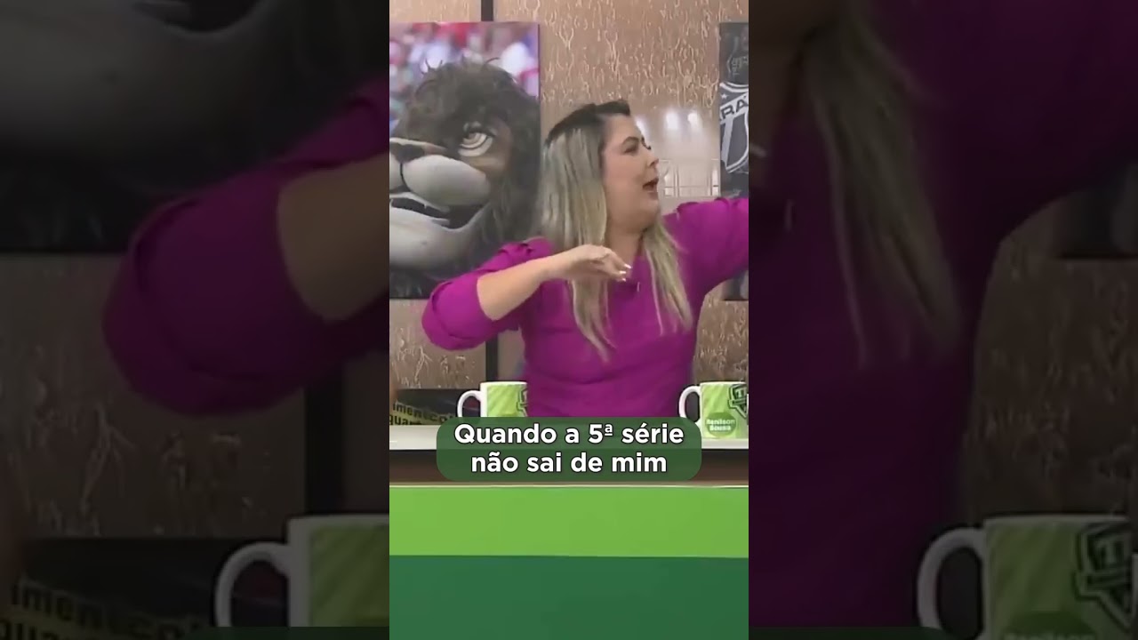 Cala a boca j&aacute; morreu! Vivendo uma eterna 5&ordf; s&eacute;rie 😂 #humor #tvc #tvceara #tvcesporteclube