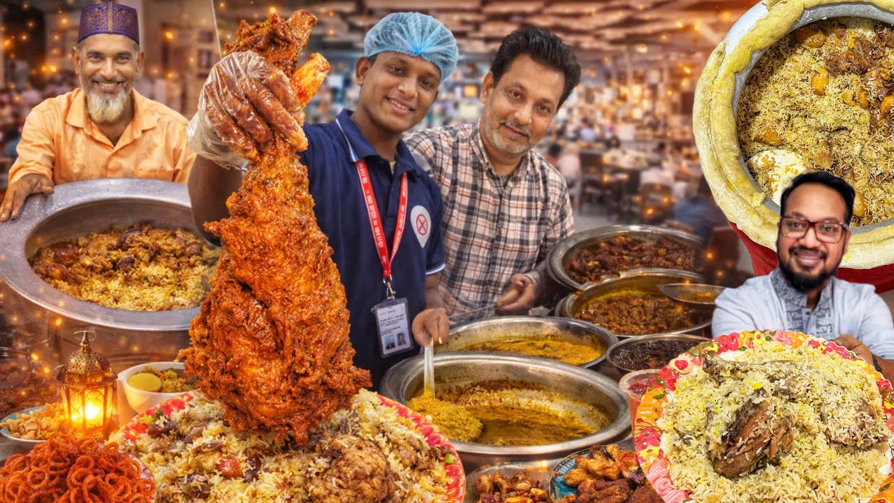 ৩০০ ফিটে পুরান ঢাকার ইফতার বাজারে বড় আশা করে গেছিলাম 😞 মোরগ পোলাউ & কাচ্চি ভালো ছিল বাকিটা ইতিহাস 😡
