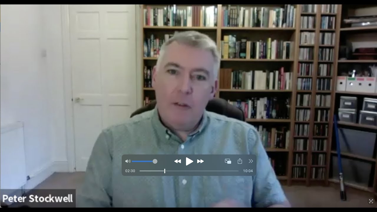 Peter Stockwell on Cognitive Poetics (Part 1)
