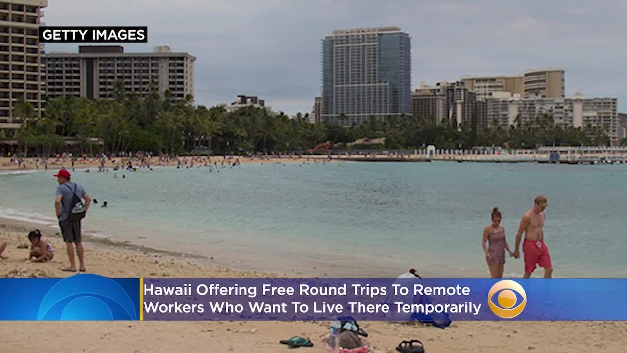 Hawaii Offering Free Round Trips To Remote Workers Who Want To Live There Temporarily