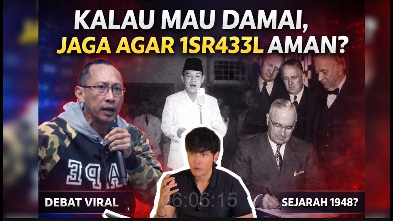 PANAS ABU JANDA YANG DUKUNG 1SRL DEPAN TV NASIONAL? AWAL MULA KARENA 4R4B?