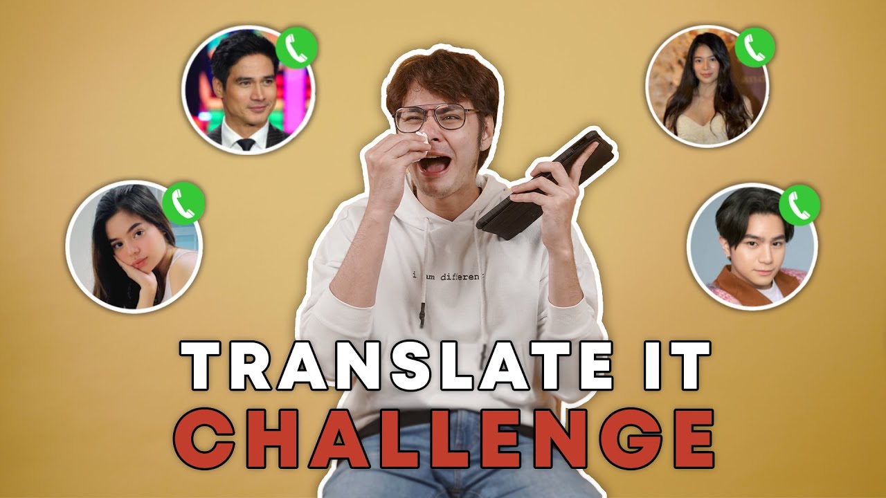 TRANSLATE IT CHALLENGE || Anthony Jennings