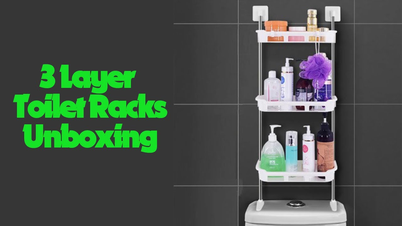 3 Layer Toilet Racks Unboxing Review