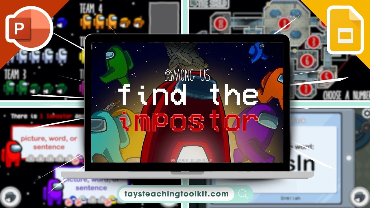 AMONG US: FIND THE IMPOSTOR | Free PowerPoint & Google Slides Game for ESL, EFL, & Foreign Languages