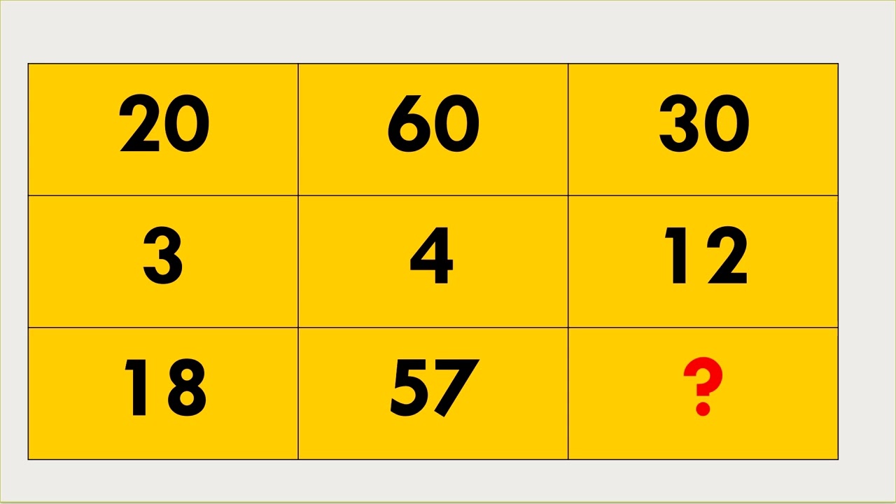 Solve the Maths Puzzles