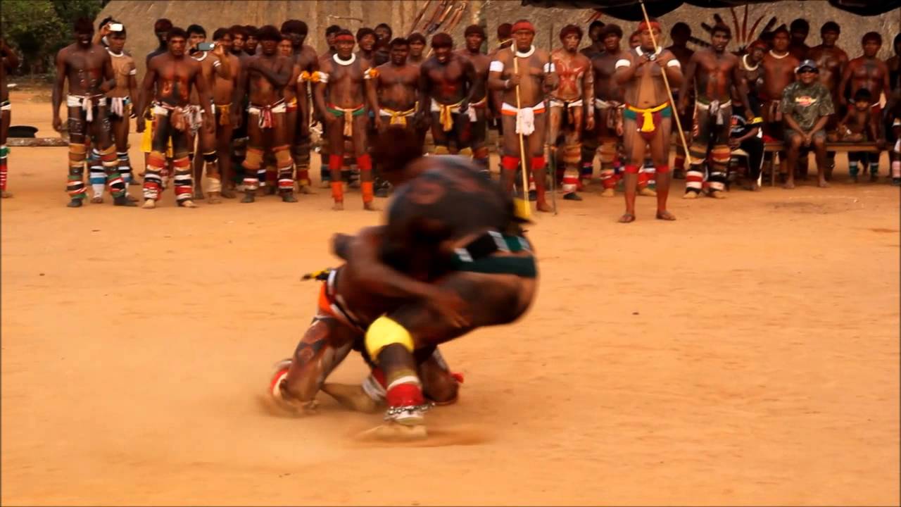 Grande lutador do povo Mehinako💪🏻Ano foi em 2015
