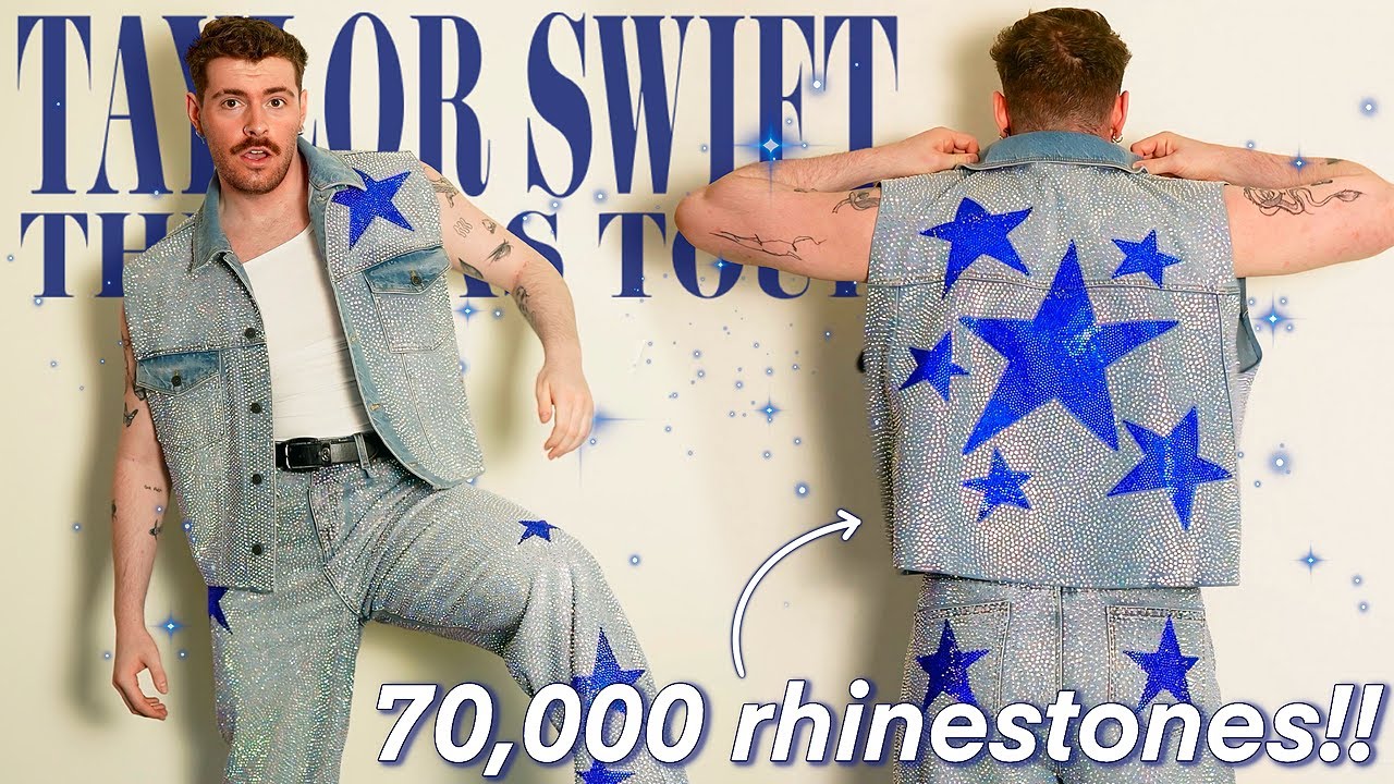 Делаю наряд для тура Eras своими руками!! | 2 месяца и 70 000 стразов спустя...