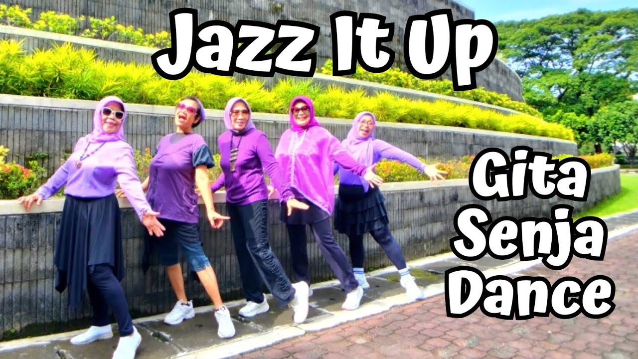 JAZZ IT UP Line Dance | Demo by GITA SENJA DANCE | Choreo by ROB FOWLER (ES)