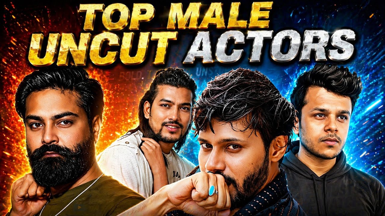 TOP MALE UNCUT ACTORS | MOODX,NEONX,SHOWHIT