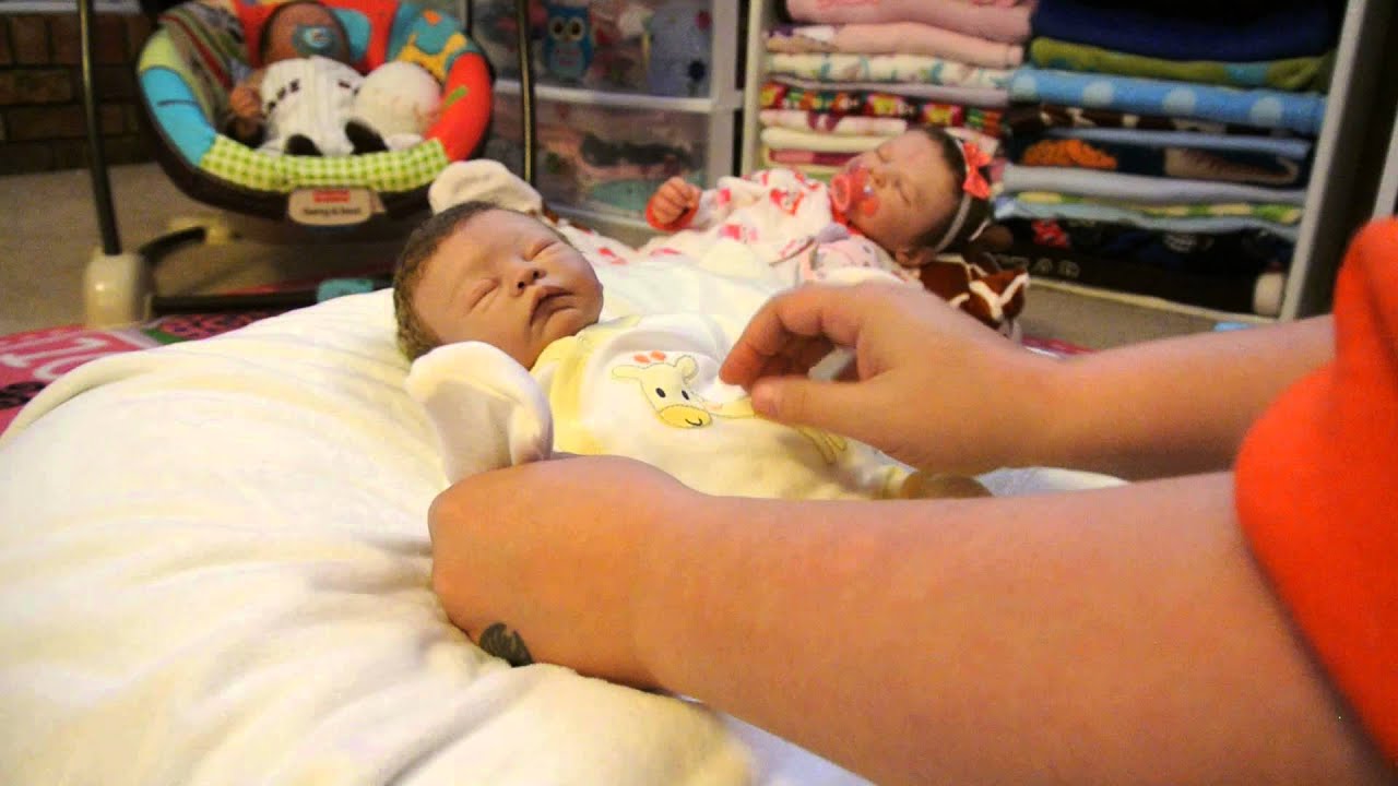 Carson is a cutie!!! (changing and feeding video)