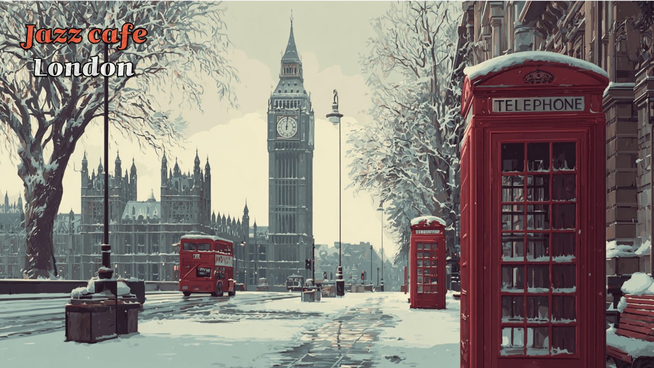 [playlist] ❄️ Зимние улицы Лондона, красная телефонная будка и Биг-Бен