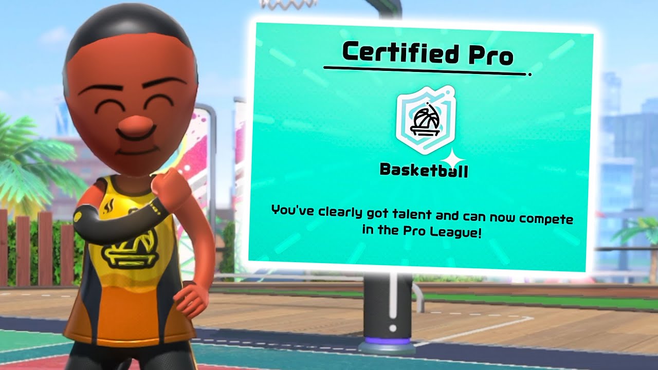 Я ВЫШЕЛ В ПРО-ЛИГУ в Switch Sports Basketball