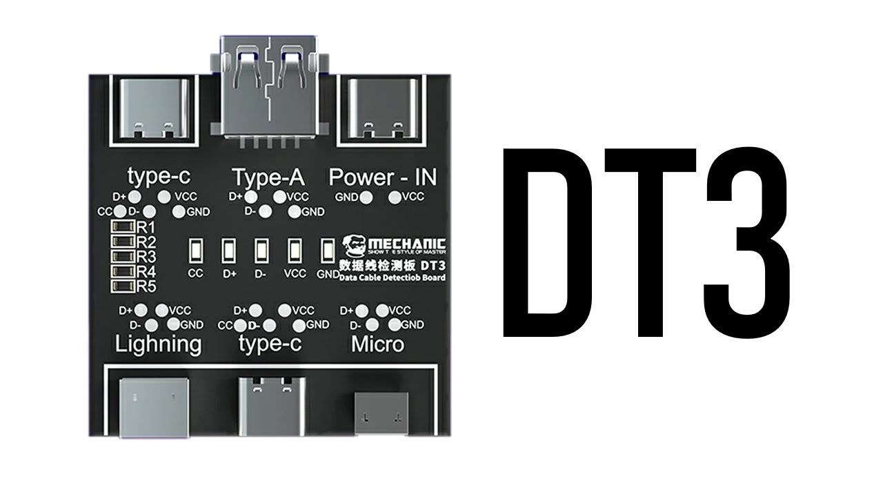 Тестер USB кабелей MECHANIC DT3
