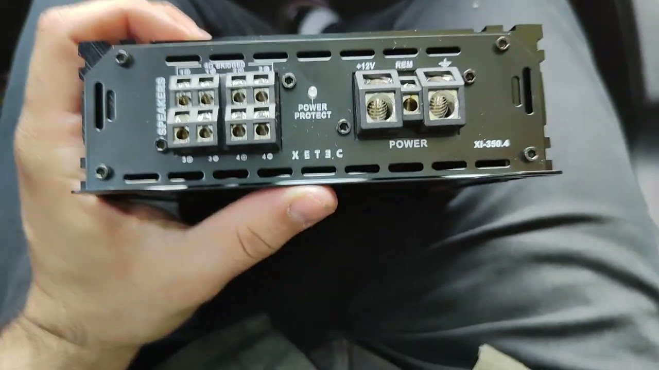 Xetec 350.4 amfi kutu açılış videosu