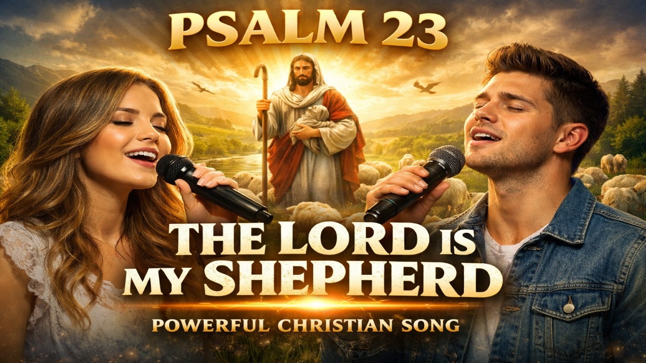 Psalm 23 – The Lord Is My Shepherd | Powerful English Christian Worship Song of Peace & Trust