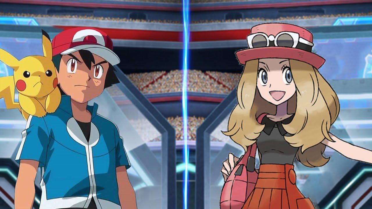 Pokémon Battle USUM: Kalos Ash Vs Serena (Game Serena)