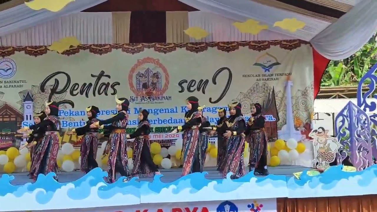 Tarian Maumere pensi sdit as sakinah