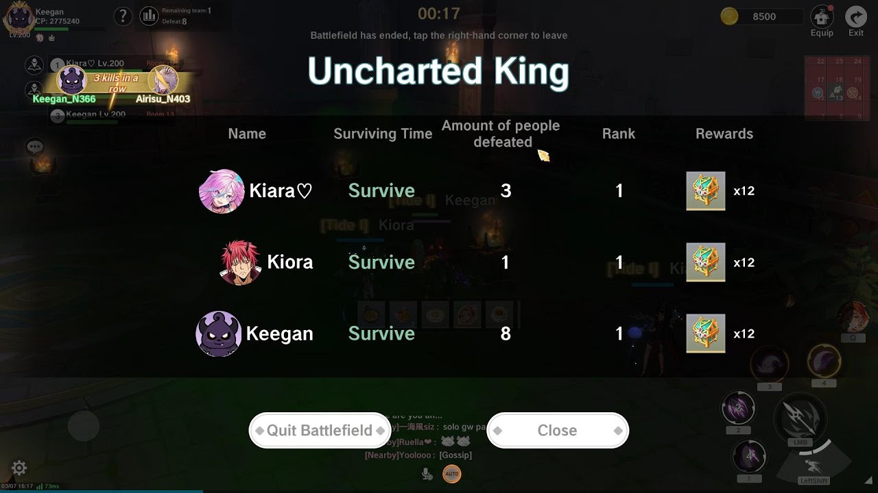 The Legend of Neverland - Dragon Fighter Lancer Uncharted Battlefield [3s]