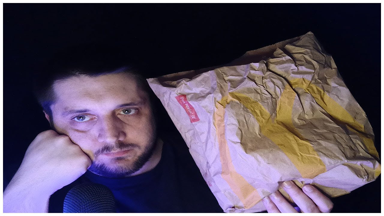 JE MANGE DIFERENT BURGERS DE CHEZ MCDO DEGUSTATION (ASMR FRANCAIS)