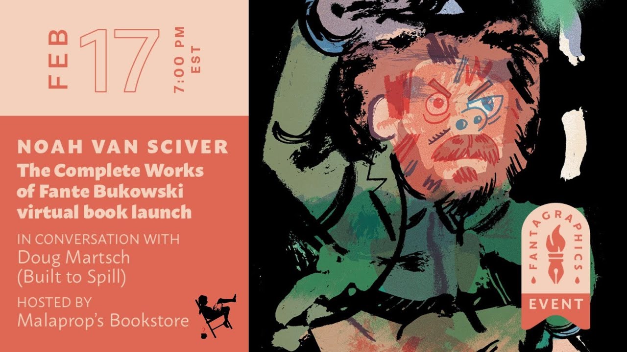 Noah Van Sciver in conversation with Doug Martsch | Malaprop's Presents