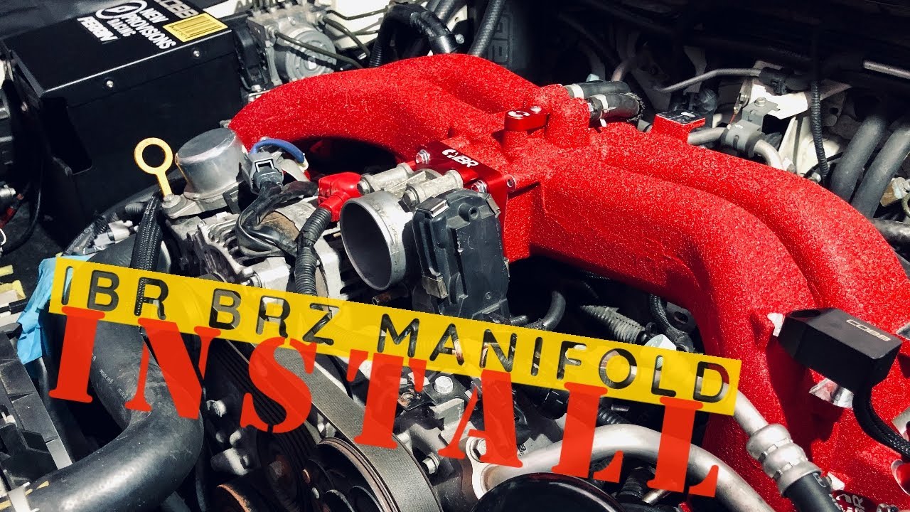 iBR BRZ Manifold Kit How to Install for  2015+ WRX