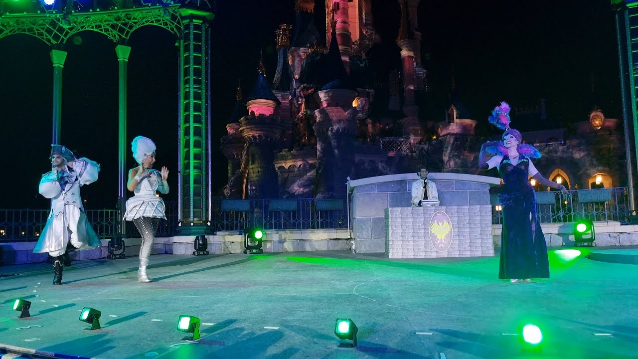 Villainous Night 2023 à Disneyland Paris : Spectacle Le Bal des Ames Maudites