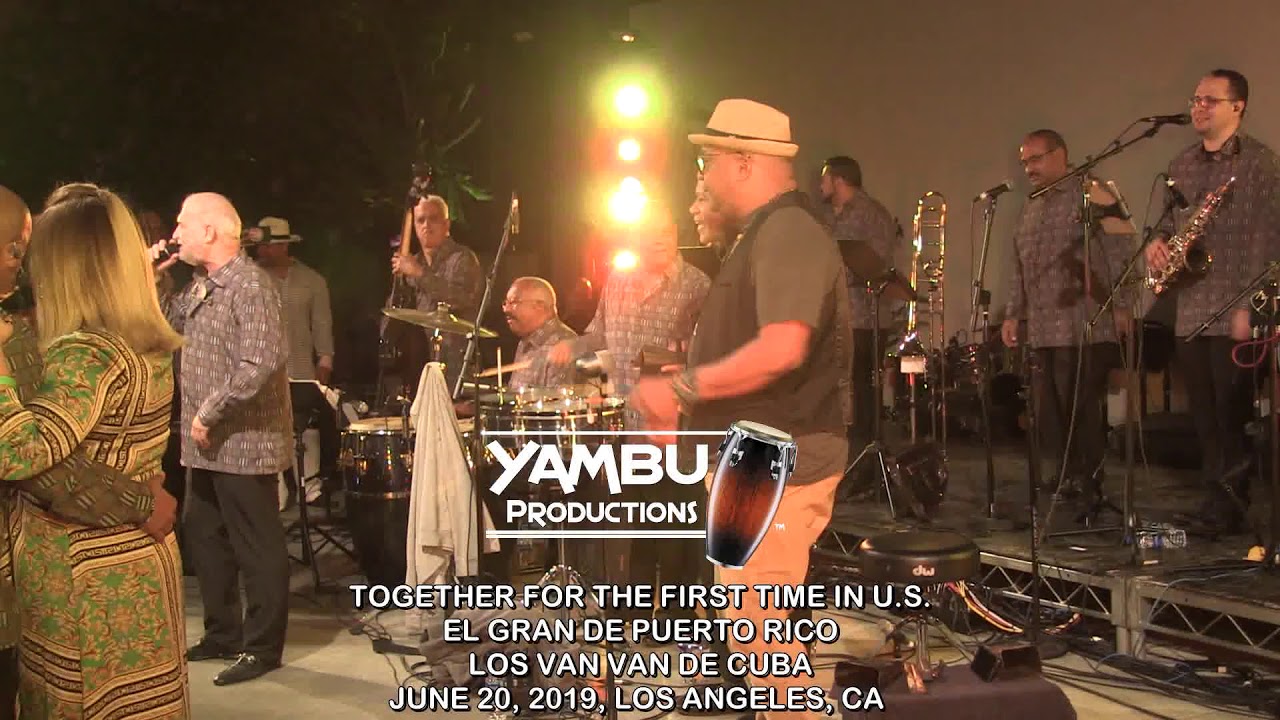 El Gran Combo de Puerto Rico/Los Van Van de Cuba: IRIMO. Recorded in Los Angeles, CA (June 20, 2019)