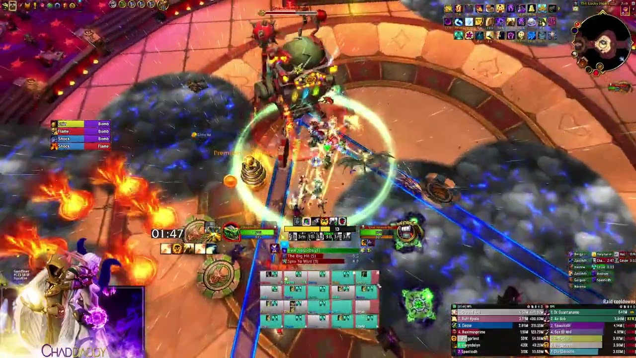 One armed bandit disc priest pov and live commentary